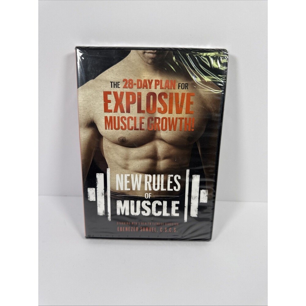 New Rules of Muscle Growth: The 28-Day Plan For Explosive Muscle Growth DVD, New